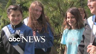 School Band Brings Concert to Students Front Yard [upl. by Cochrane140]