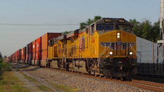 Few trains around Virden and Girard IL [upl. by Entroc]