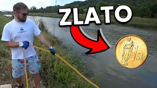 Redy Loví Magnetom V Jazere 🤣  Magnet Fishing [upl. by Enyt]