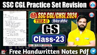 Naveen Sir CGLCHSL Practice Set 23  GKGS For All Competitive Exams  Naveen Sir GS Class Revision [upl. by Detta]