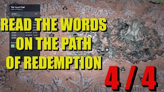 Read the Words on the Path of Redemption Starfield [upl. by Suirada378]