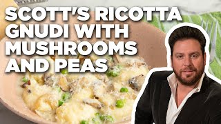 Scott Conants Ricotta Gnudi with Mushrooms and Peas  Food Network [upl. by Hibbs352]