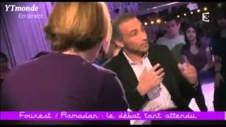 Tariq Ramadan clash Caroline Fourest Débat face à face [upl. by Enirac97]