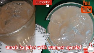 unaab ka juice easy make and very tasty  summer special [upl. by Birck604]