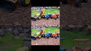 Accident 😭 Indian oil Tanker Truck  Cartoon Jcb tractor video [upl. by Eedna]