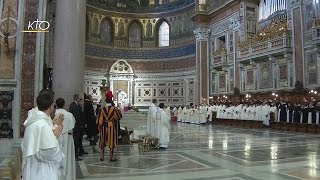 Messe célébrée par le Pape François à lintention des Dominicains [upl. by Kerianne423]