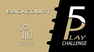 How many backcourt plays will you get right Take the Officials Institute 5 Play Challenge [upl. by Diane]