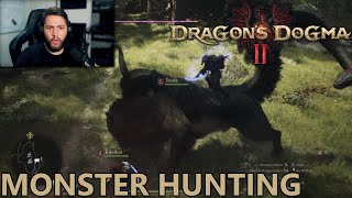 Monster Hunting In Dragons Dogma 2 [upl. by Eillam811]