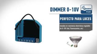 Qubino Dimmer 010V en Español regulador o quotdimmerquot ZWave [upl. by Ennaharas57]