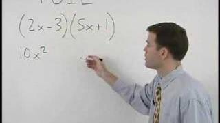 The FOIL Method  Multiplying Binomials  MathHelpcom [upl. by Ahcirt]