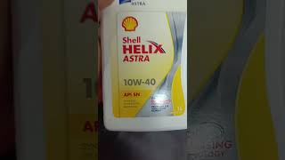 Motor Oil Shell helix Astra automobile olimobil shellhelix [upl. by Madelina744]