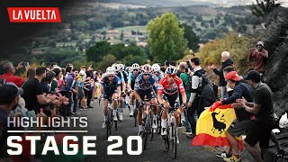 Vuelta a España 2024 Stage 20  EXTENDED HIGHLIGHTS  972024  Cycling on NBC Sports [upl. by Nnaeirelav]