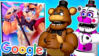 Freddy and Funtime Freddy GOOGLE GLAMROCK Freddy [upl. by Rexana]