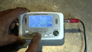 Lexium FastAlign 6100Mini satellite finder meter how to [upl. by Erine578]