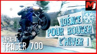 ESSAI Yamaha TRACER 700  la MOTO idéale en HIVER [upl. by Belsky21]