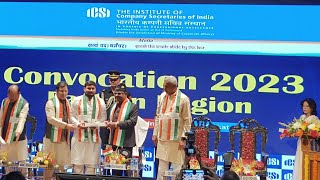 CS Rajan Kumar ICSI Convocation 2023  Company Secretary CS Convocation ICSI proudfeel 2023 [upl. by Enorej]