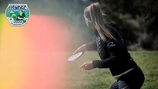 Round 1  2024 United States Womens Disc Golf Championships [upl. by Asilla]