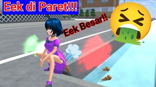 Eek di Paret Karin Mau Ngadem ke Cafe  Sakura School Simulator [upl. by Michey]