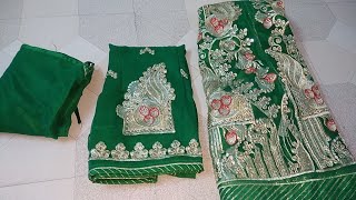 Party Wear Royal Rajputana Dress Collection For Girls। Rajputi Poshak Before And After Stitch [upl. by Jenesia905]