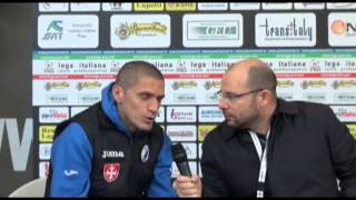 PISA  SANTARCANGELO  1  0  STEFANO MORRONE  Intervista [upl. by Rehpetsirhc326]