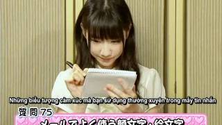 Kashiwagi Yuki  Shukan AKB 100Qmkv [upl. by Attesor]