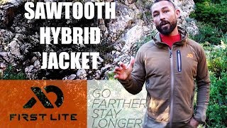 FIRST LITE SAWTOOTH HYBRID JACKET [upl. by Ellynad570]