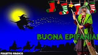 Befana parlante auguri Epifania happy Epiphany [upl. by Philipp801]