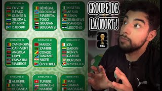 Quelles équipes Africaines ira à la Coupe du Monde 2026   Tirage au Sort Zone Afrique [upl. by Loats]