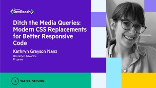 Modern CSS Replacements for Better Responsive Code  DevReach 2023 [upl. by Nettirb]