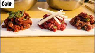 Steak Tartare 3 ways  Calm version l Soulful Bowl [upl. by Ihtak]