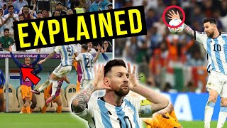 Netherlands vs Argentina Ref amp VAR Decisions  Explained [upl. by Macri986]