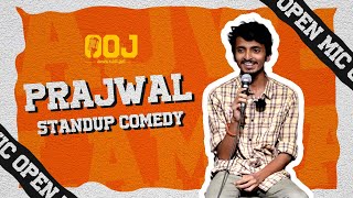 Prajwal  Typical indian railways standup comedy  OOJ  Open mic [upl. by Garvey]