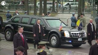 Woman flipping off Pres Trump in viral photo fired from her job [upl. by Chamkis96]