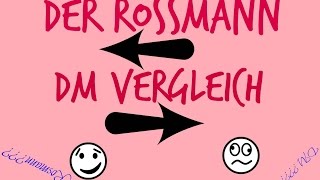 Der Rossmann DM vergleich  HAUL [upl. by Aiyt655]