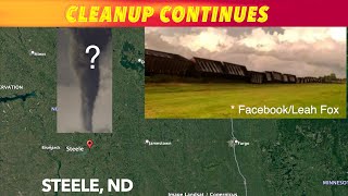 Train Derailment Cleanup Continues At Steele North Dakota [upl. by Eelatsyrc159]