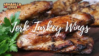 Jamaican Jerk Turkey Wings Recipe on the Pit Barrel Cooker [upl. by Beacham]