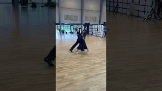 Slow fox 🦊 slowfox foxtrot ballroom ballroomdance fyp fypdance dancers dancing [upl. by Olathe]