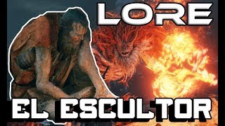 SEKIRO LORE ►EL ESCULTOR [upl. by Llerdnek]