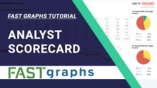 FAST Graphs Tutorial The Analyst Scorecard [upl. by Prospero]