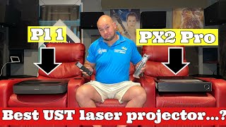 Hisense PL1 vs PX2 pro laser projector TV [upl. by Gaylor953]