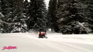 South Dakota Black Hills Snowmobiling [upl. by Wylde]