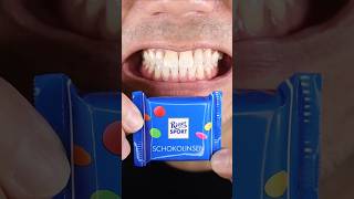 Praline Edelnugat Ritter SPORT Cubes Classic Chocolate ASMR [upl. by Ernst546]