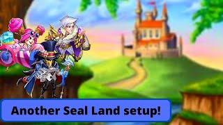 Idle Heroes  Fortress seal land 20 guide from main account [upl. by Amsirhc]