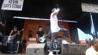 Burning Our Morals Away Live  Slaves Darien Lake Warped Tour Buffalo [upl. by Selwin]