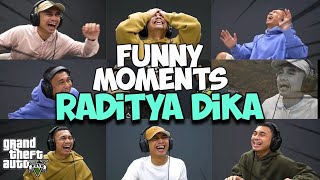 Funny Moments Raditya Dika Bermain GTA5 Roleplay radityadika executiverp [upl. by Bertasi375]