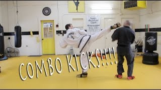 Combo Kick Tutorial Sparring 6 [upl. by Diarmid152]