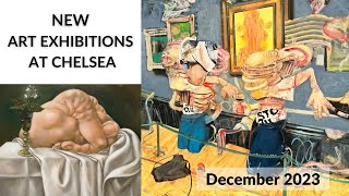 New Art Exhibitions at Chelsea  New York  December 2023 [upl. by Rednasela]