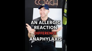 Allergic Reaction vs Anaphylaxis [upl. by Akemaj741]