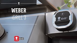 Learn all about the Weber iGrill 3 appconnected thermometer [upl. by Ybbed]