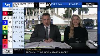 Gulfstream Park Handicapping Show  February 2 2024 [upl. by Kcirtapnhoj]